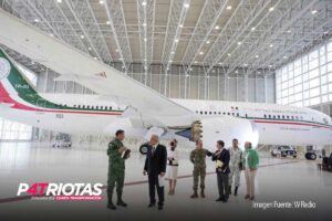 Avión Presidencial se vente WEB