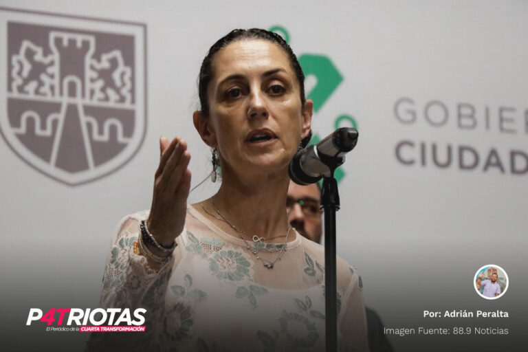 Claudia Sheinbaum Jefa de Gobierno P4triotas