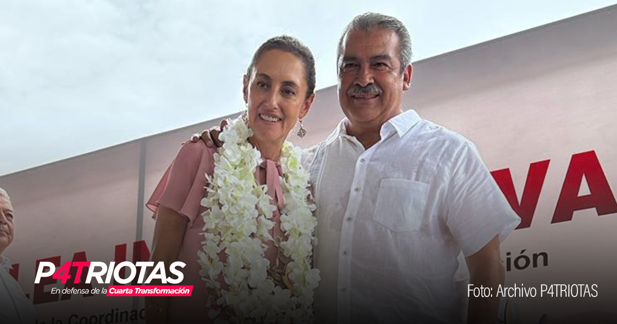 Claudia Sheinbaum y Raúl Morón, la unidad de Morena - P4triotas