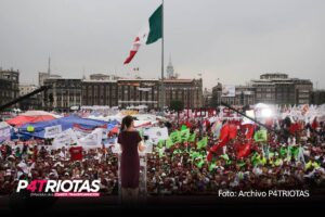 Claudia Sheinbaum concluye su campaña electoral con gran evento en el Zócalo