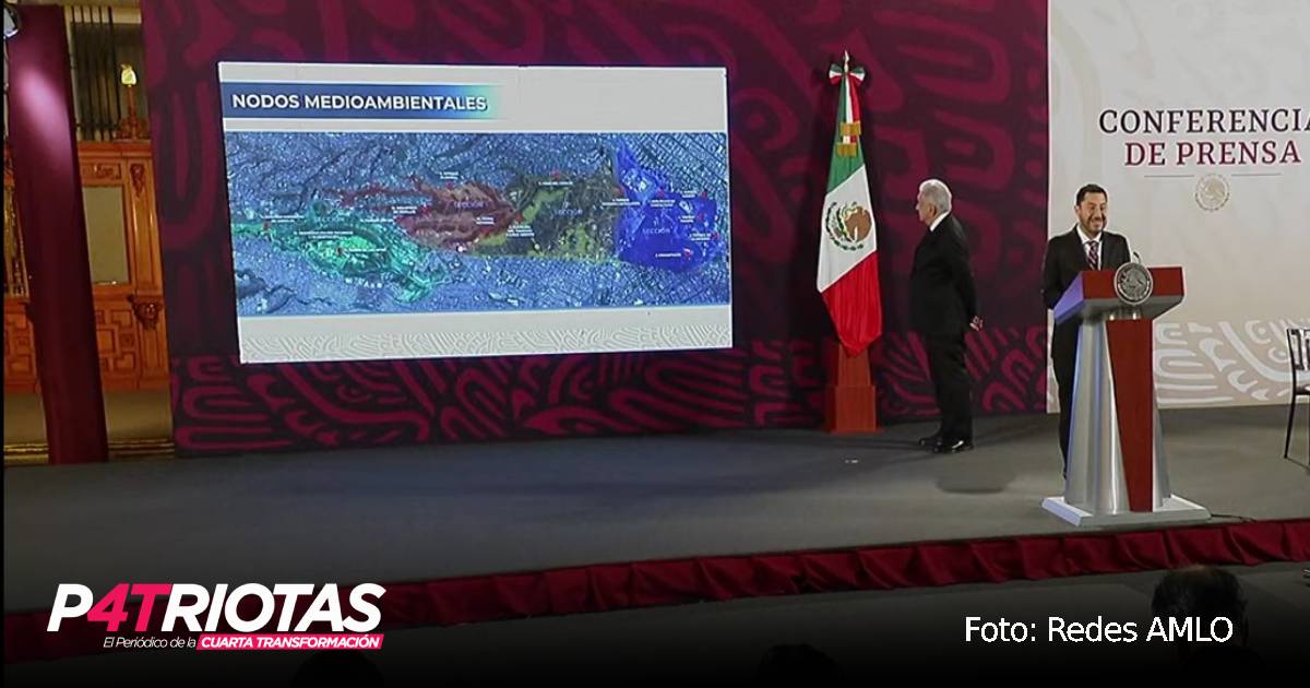 AMLO da avances del proyecto "Chapultepec: Naturaleza y Cultura" y anuncia su próxima conclusión