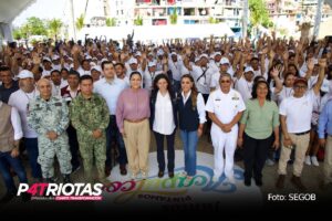 Luisa Alcalde anuncia el arranque del programa "Juntos Pintamos Acapulco"