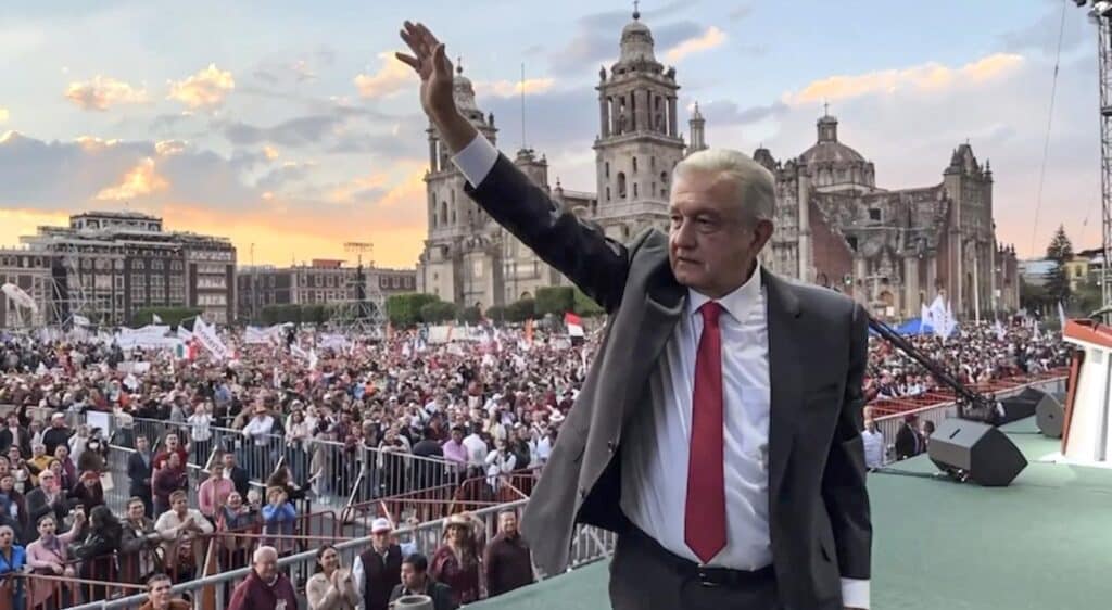 Último informe de AMLO: un mitin de despedida en el Zócalo
