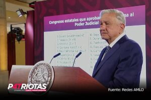 La Reforma Judicial de AMLO avanza: 18 congresos estatales la avalan