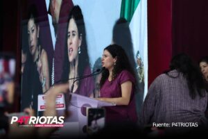 Luisa Alcalde llama a la unidad y humildad en su primer discurso como presidenta de Morena