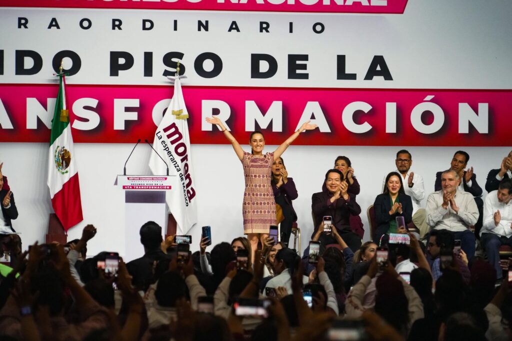 Morena celebra su Séptimo Congreso Nacional y renueva su dirigencia con Luisa Alcalde como su nueva presidenta