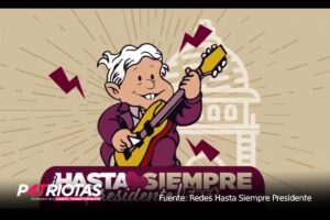 Simpatizantes de la Cuarta Transformación despiden a AMLO en el “Hasta Siempre Presidente Fest