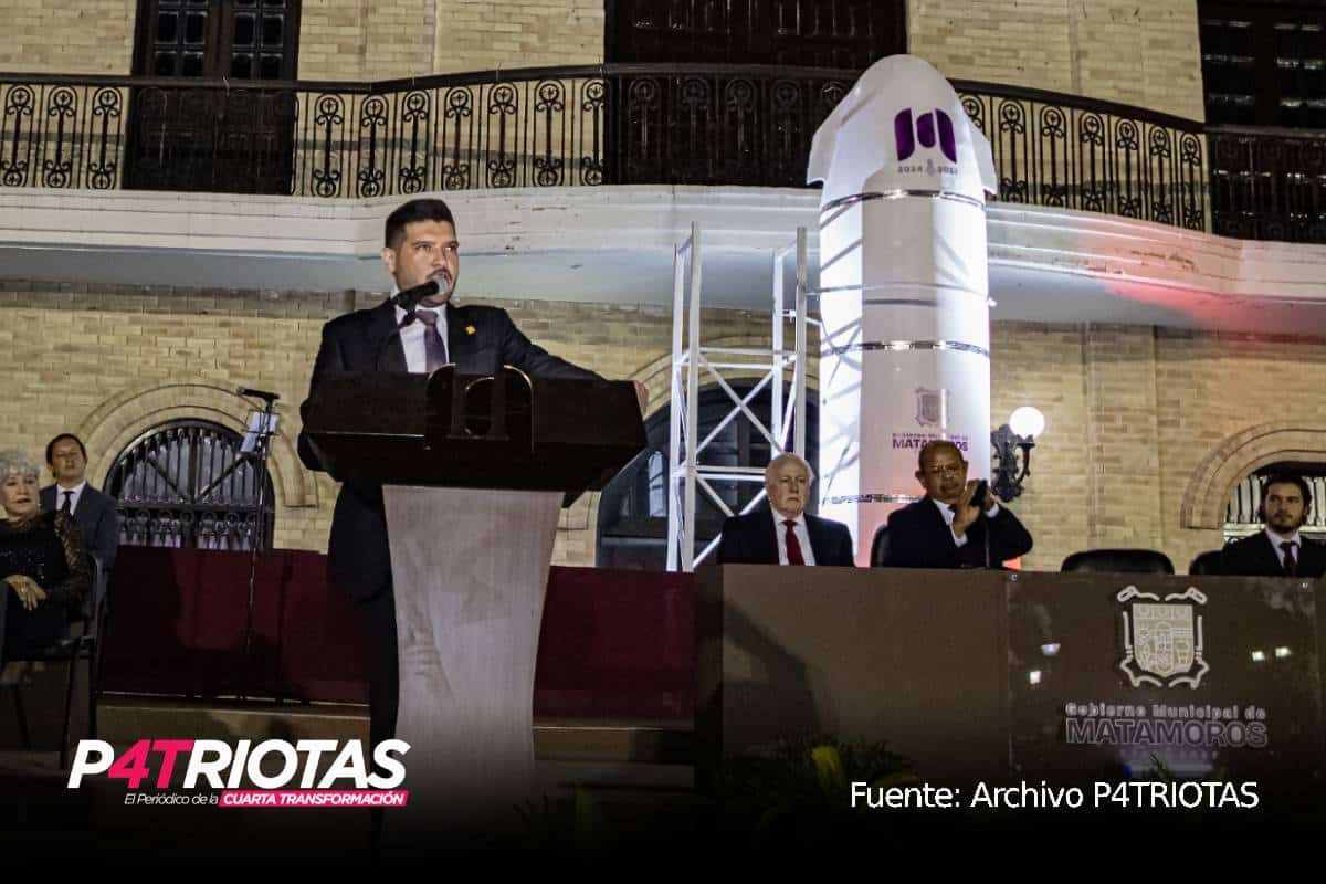 Toma protesta Beto Granados como Alcalde de Matamoros, Tamaulipas