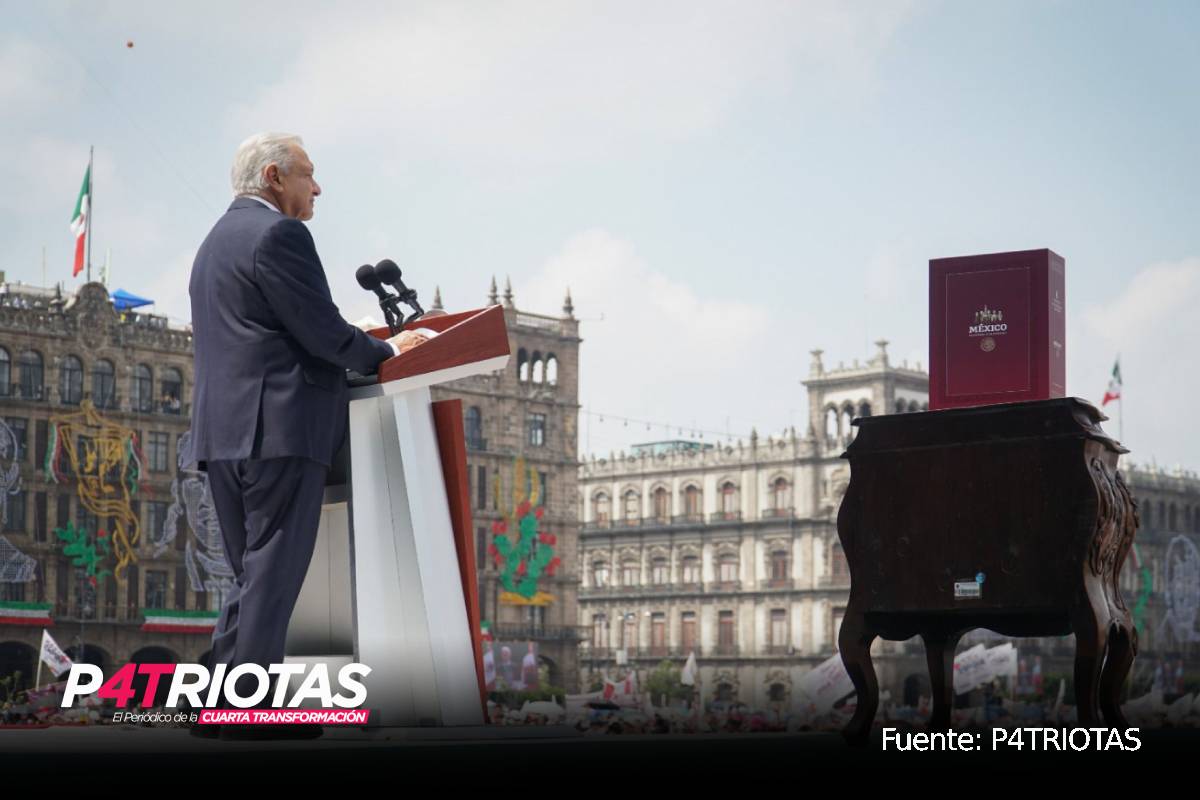 ÚItimo Informe de Gobierno de AMLO en el Zócalo