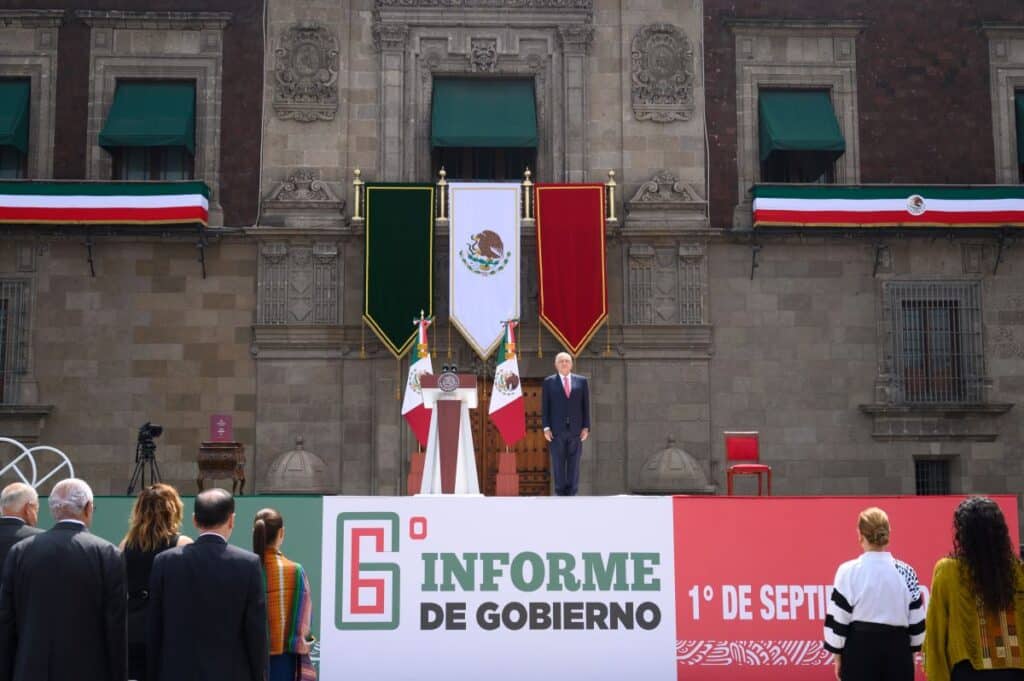 ÚItimo Informe de Gobierno de AMLO en el Zócalo