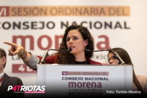 Luisa Alcalde difunde mensaje de Sheinbaum a la militancia de Morena