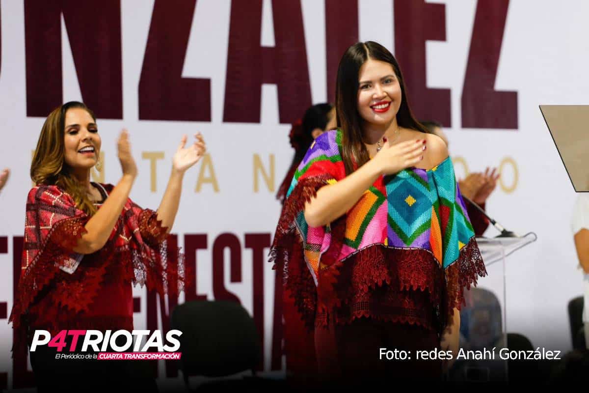 Anahí González, fundadora de MORENA y Senadora rinde su Primer Informe