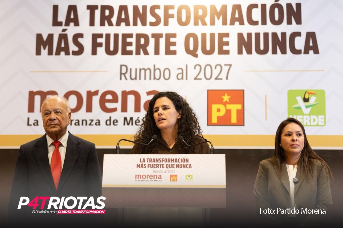 Morena, PT y PVEM refrendan unidad rumbo a 2027 y respaldo a la presidenta Claudia Sheinbaum