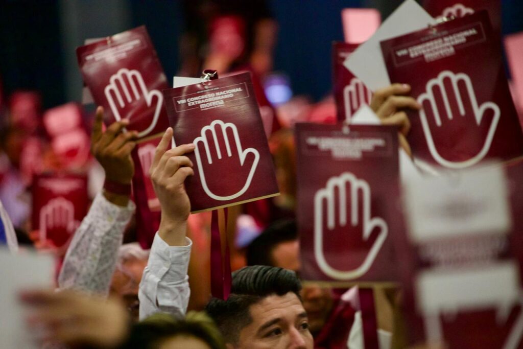 ARIADNA MONTIEL es elegida como nueva Presidenta Nacional de MORENA ARIADNA MONTIEL es elegida como nueva Presidenta Nacional de MORENA