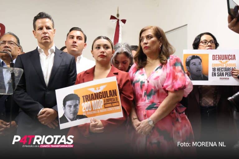 Morena Nuevo León denuncia a Samuel García por corrupción
