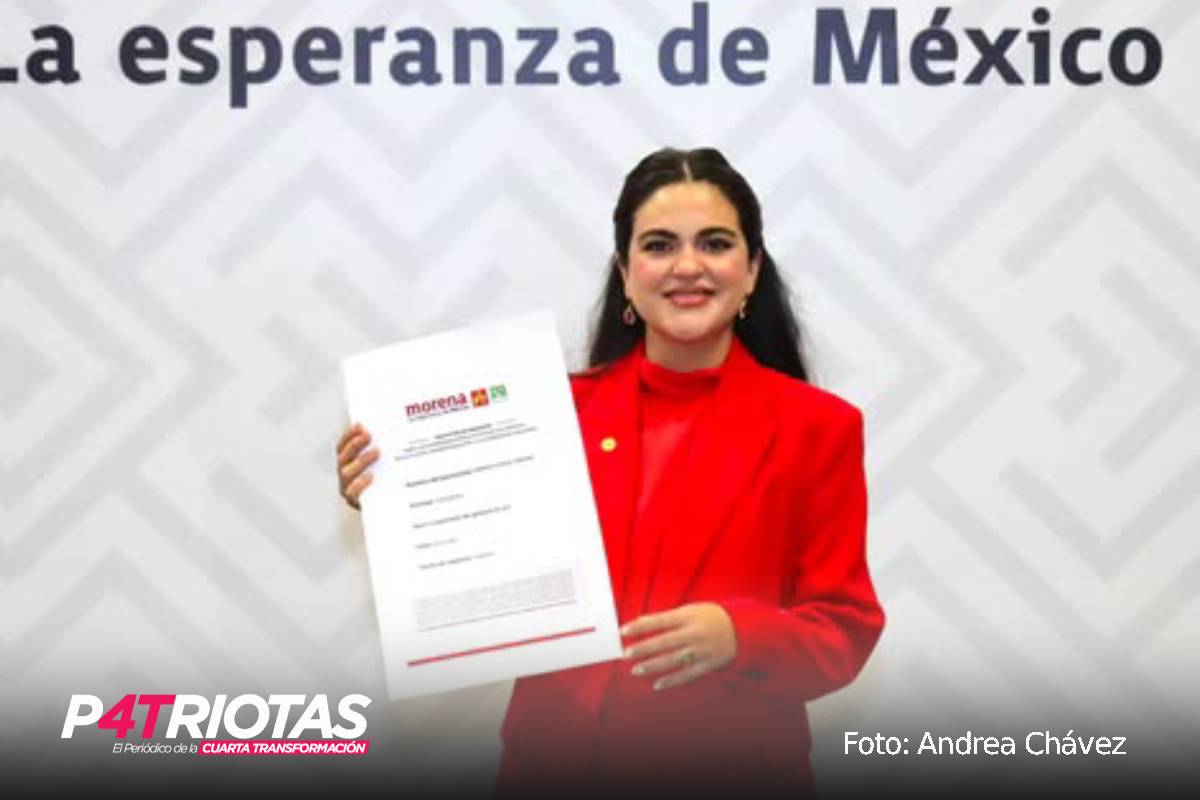 Andrea Chávez se registra como aspirante a la Coordinación en Defensa de la 4T en Chihuahua