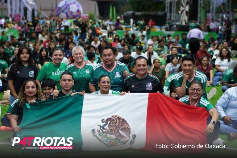 Celebra Oaxaca nuevo triunfo de México en el Mundial 2026 desde el Parque Primavera Oaxaqueña
