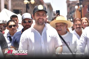 Gerardo Sánchez Zumaya marcha en apoyo a la Presidenta Sheinbaum en San Luis Potosi