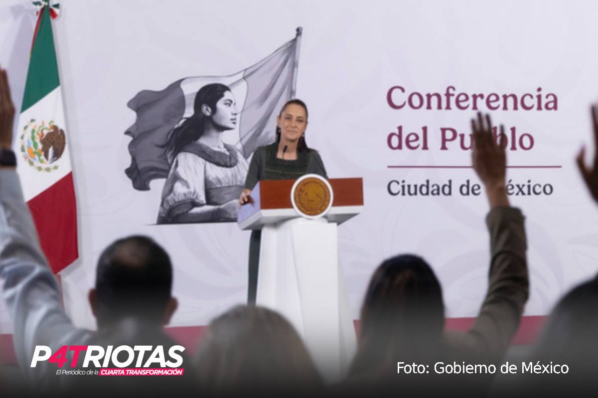 Presidenta Claudia Sheinbaum celebra récord histórico en exportaciones y crecimiento de la actividad industrial