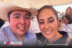 Samaniego destaca el trabajo de Claudia Sheinbaum en Mexicali