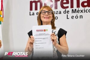 Tatiana Clouthier formalizó su registro para la Coordinación y Defensa de la Cuarta Transformación en Nuevo León