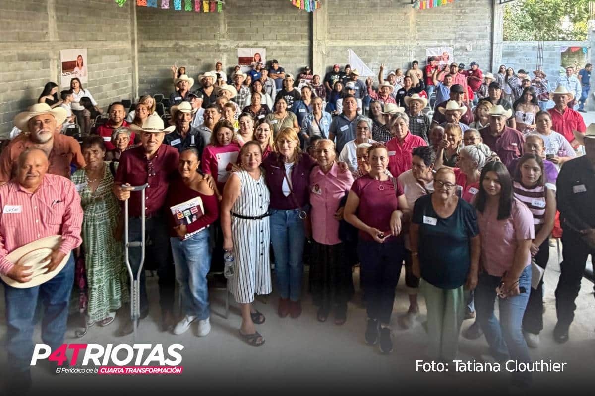 En Galeana, Tatiana Clouthier llama a fortalecer la soberanía desde el diálogo y la cercanía con la gente