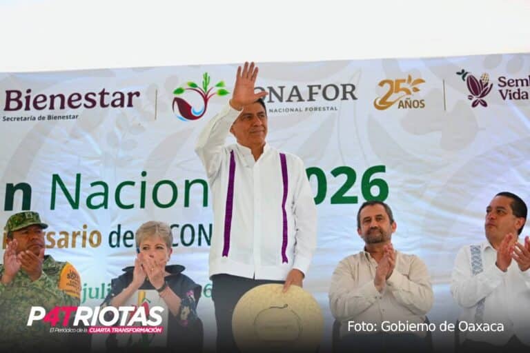 Reiteran Gobiernos de Oaxaca y México compromiso para fortalecer acciones de reforestación en Oaxaca