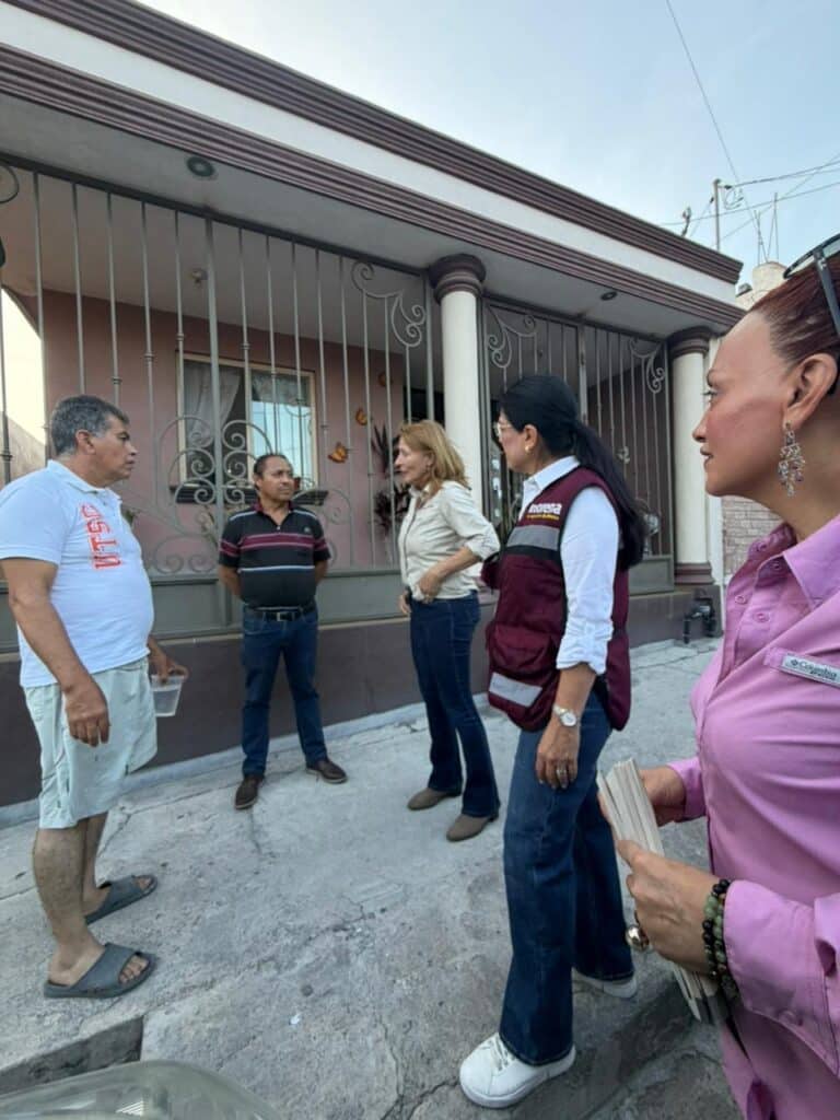 Tatiana Clouthier atiende demandas ciudadanas