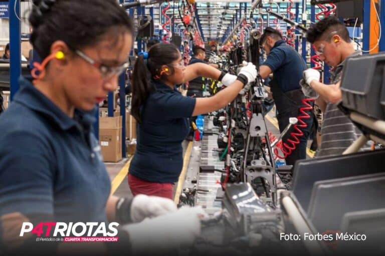 Empleo formal avanza 24.8% en siete meses; suma 243 mil nuevas plazas