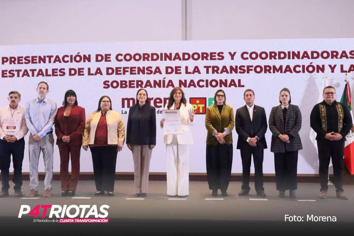Morena designa a Nora Ruvalcaba como Cordinadora Estatal de Defensa de la Transformación y la Soberanía Nacional en Aguascalientes