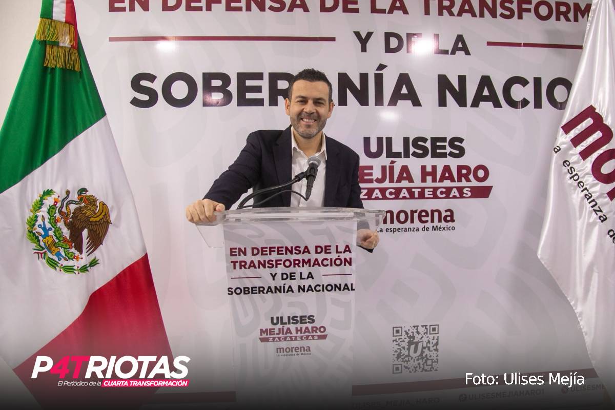 Ulises Mejía lidera preferencias de Morena en Zacatecas