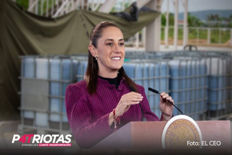 Claudia Sheinbaum plantea rastrear el IEPS para frenar el huachicol fiscal