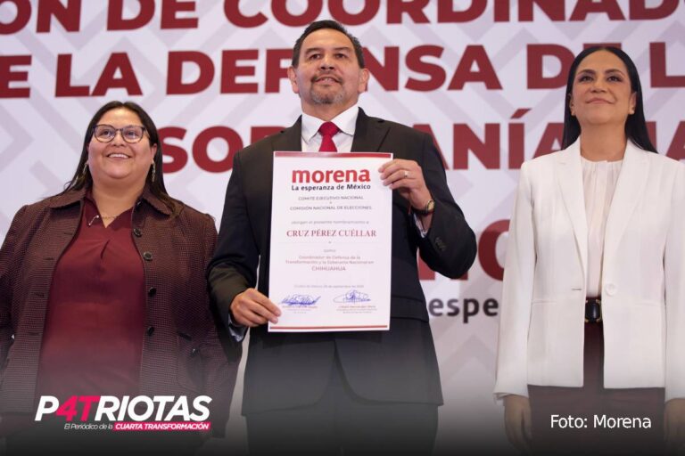Cruz Pérez Cuéllar encabezará la Coordinación de Defensa de la Transformación y la Soberanía Nacional en Chihuahua