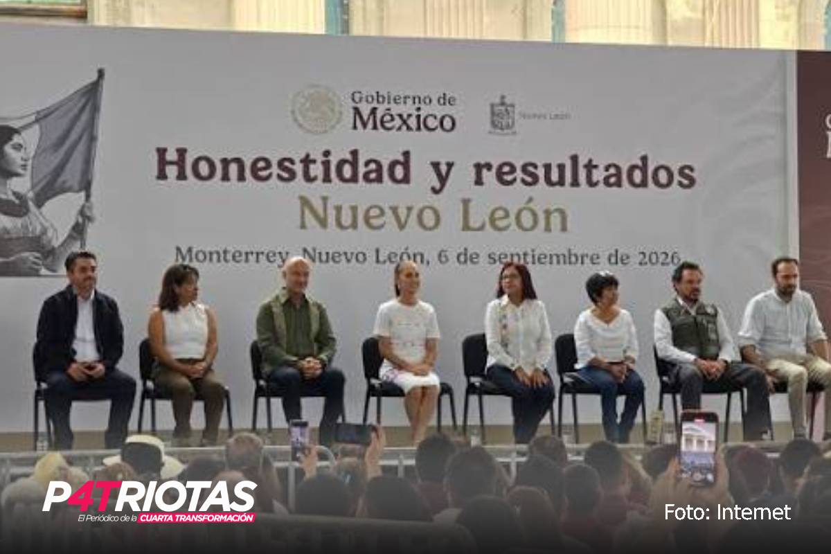 Sheinbaum presenta en Monterrey avances de su gobierno y proyectos para Nuevo León
