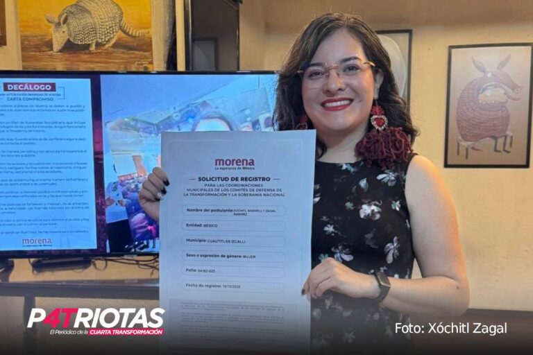 Xóchitl Zagal busca encabezar la organización territorial de Morena en Cuautitlán Izcalli